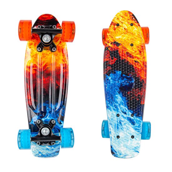 Mini Penny Board WORKER Colorico 17, Multicolor