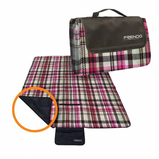 Patura pentru camping FRENDO, Roz Patura pentru camping FRENDO, Roz