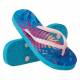 Papuci flip-flops pentru copii AQUAWAVE Padma JR, Albastru / Roz