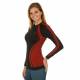 Bluza termica HI-TEC Lady Rico, Negru/Rosu Bluza termica HI-TEC Lady Rico, Negru/Rosu