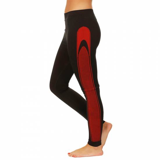 Colanti termici HI-TEC Lady Rin negru/rosu Colanti termici HI-TEC Lady Rin negru/rosu