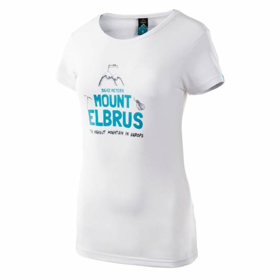Tricou pentru femei ELBRUS Metter Wo's, Alb Tricou pentru femei ELBRUS Metter Wo's, Alb