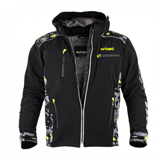 Geaca moto pentru barbati Softshell W-TEC Kybero