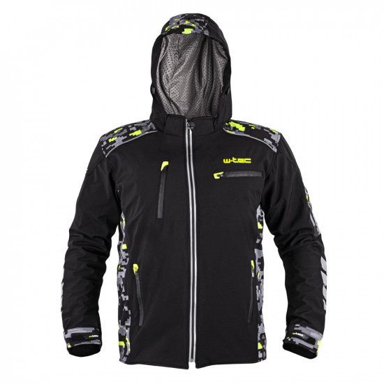 Geaca moto pentru barbati Softshell W-TEC Kybero