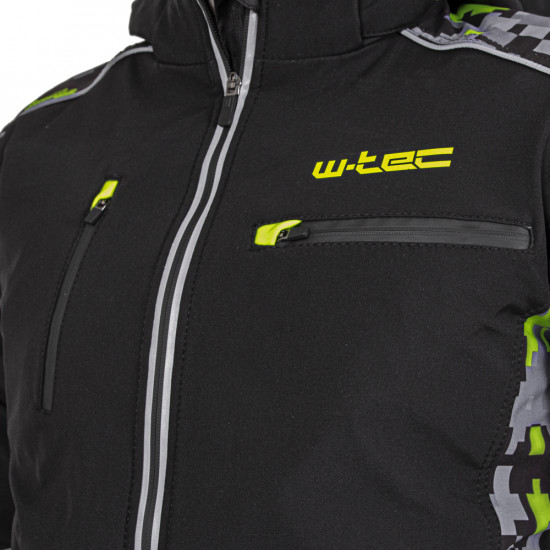 Geaca moto pentru barbati Softshell W-TEC Kybero