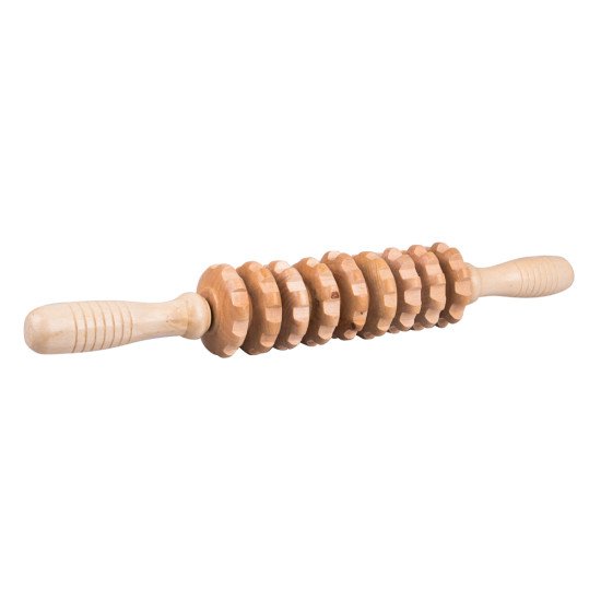 Bara de masaj din lemn inSPORTline Sebona 39 cm Bara de masaj din lemn inSPORTline Sebona 39 cm