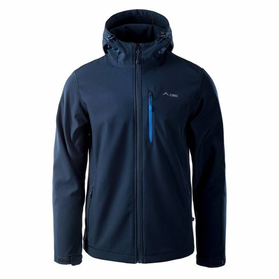 Geaca softshell pentru barbati ELBRUS Ifar II, Albastru inchis