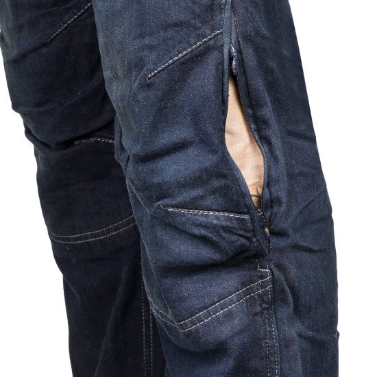 Pantaloni moto pentru barbati W-TEC Pawted, Albastru/Inchis Pantaloni moto pentru barbati W-TEC Pawted, Albastru/Inchis