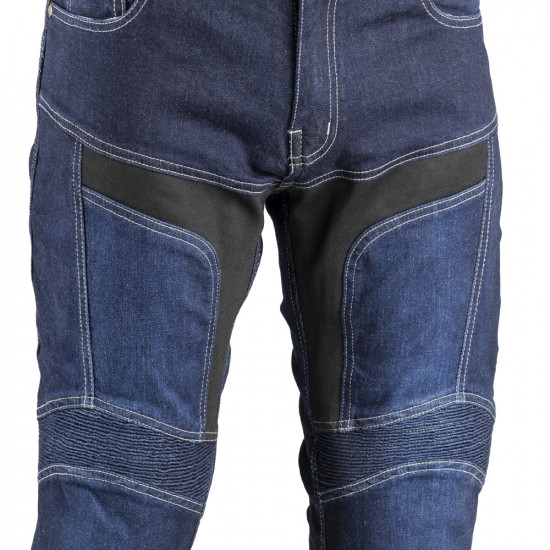 Pantaloni moto pentru barbati W-TEC Alfred CE, Negru