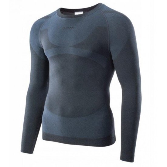 Bluză termică pentru bărbați HI-TEC Ronin Top - gri închis
