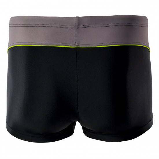 Costum de baie pentru barbati MARTES Borin, Negru/Gri/Lime