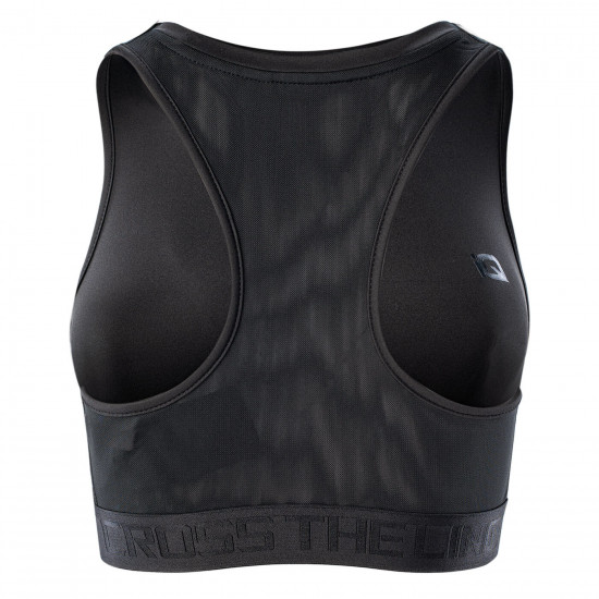 Bustiera sport pentru femei IQ Woysh WMNS, Negru