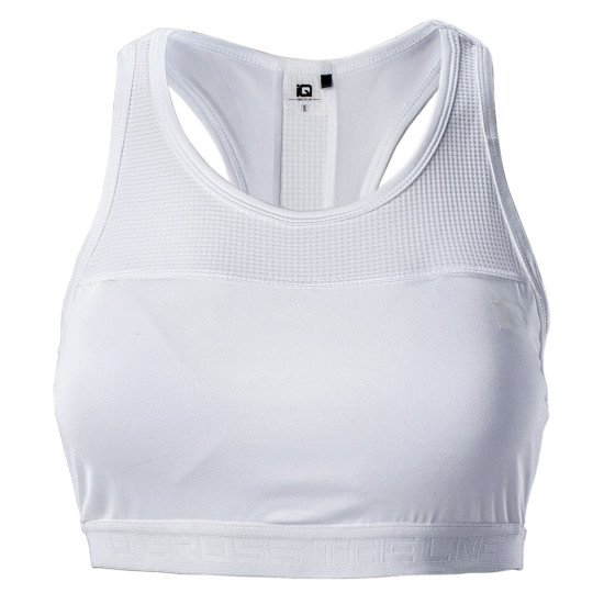 Bustiera sport pentru femei IQ Hiama II WMNS, Alb