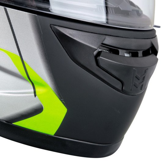 Casca moto W-TEC FS-805, Negru/Gri/Verde Casca moto W-TEC FS-805, Negru/Gri/Verde