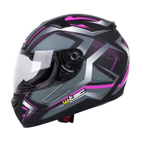 Casca moto W-TEC FS-805V, Future Magenta Casca moto W-TEC FS-805V, Future Magenta