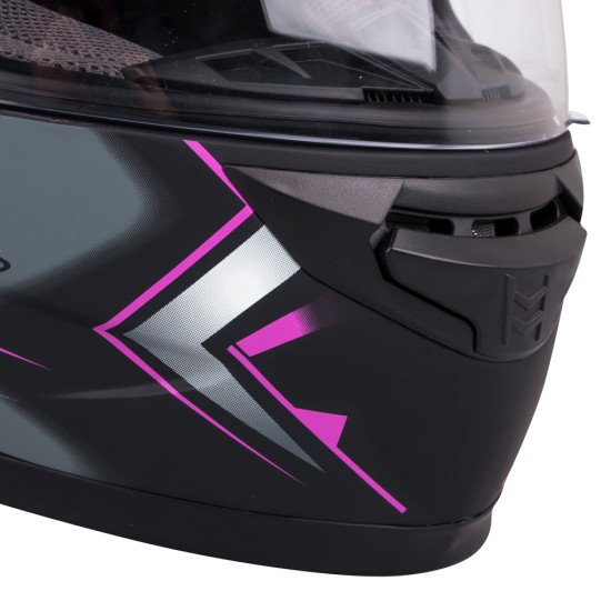 Casca moto W-TEC FS-805V, Future Magenta