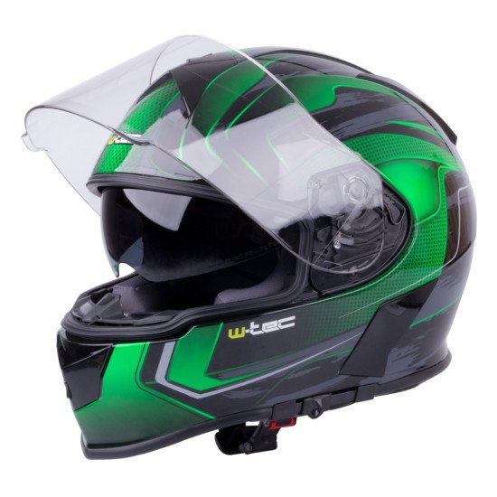 Casca moto pentru femei W-TEC V126 - Roz