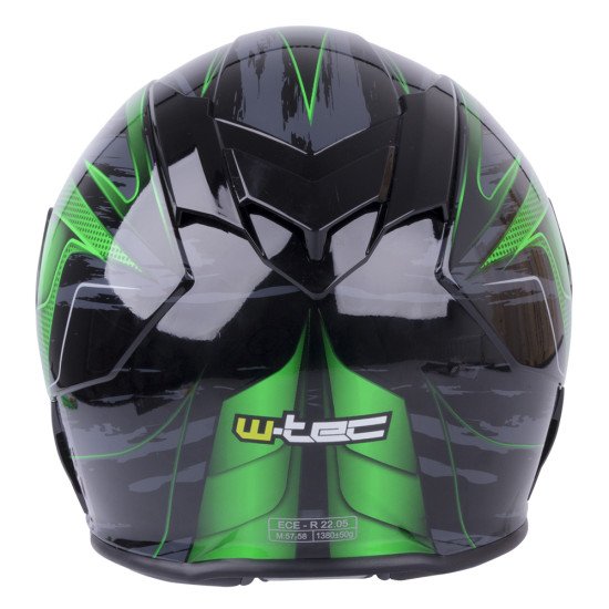 Casca moto pentru femei W-TEC V126 - Verde