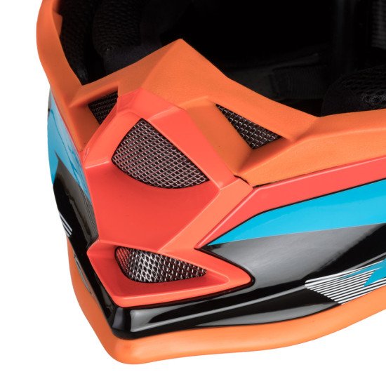 Casca moto W-TEC V321 - Galben/Multicolor