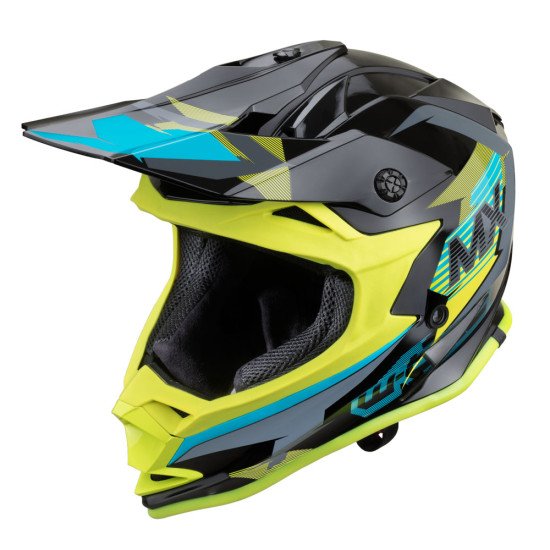 Casca moto W-TEC V321 - Portocaliu/Multicolor