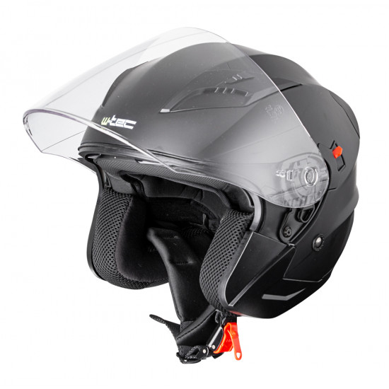 Casca moto W-TEC YM-627, Negru/Bronz