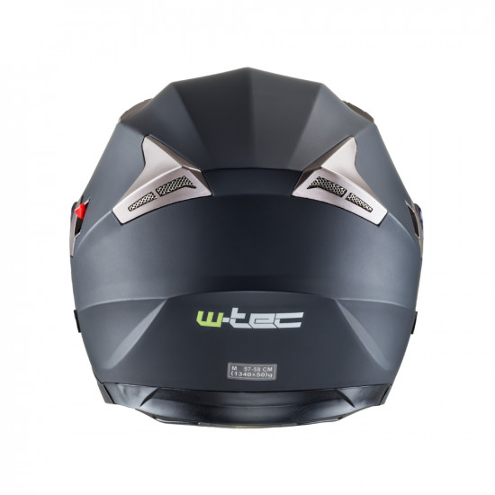 Casca moto W-TEC YM-627, Negru mat