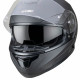 Casca moto W-TEC Yorkroad Solid, Alb/Gri-Lucios