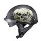 Casca moto W-TEC Black Heart Rednut - Skulls