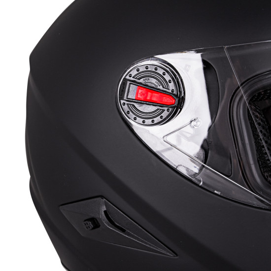 Casca moto W-TEC NK-863, Negru-Lucios