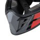 Casca moto W-TEC V331 PR Graphic, Rosu/Gri