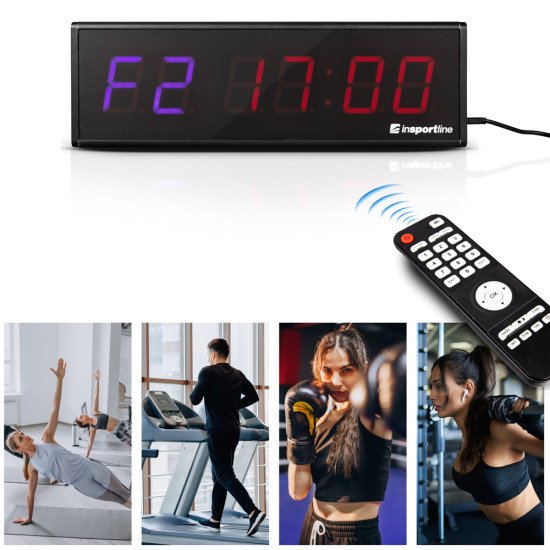 Cronometru pentru sala de fitness inSPORTline CF20