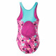 Costum de inot pentru fete AQUAWAVE Binita Kids, Roz Costum de inot pentru fete AQUAWAVE Binita Kids, Roz