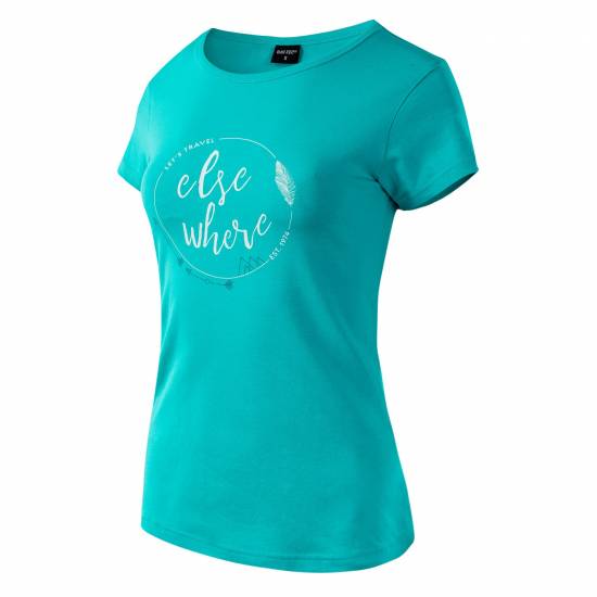 Tricou pentru femei HI-TEC Lady Elsea, Albastru Tricou pentru femei HI-TEC Lady Elsea, Albastru
