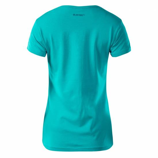 Tricou pentru femei HI-TEC Lady Elsea, Albastru