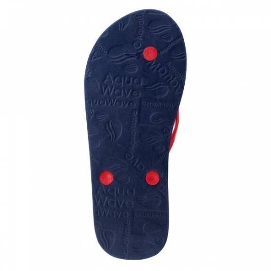 Papuci flip-flops pentru femei AQUAWAVE Rachel Wmns marine, Rosu