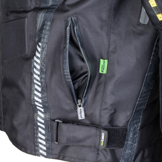 Geaca moto pentru barbati W-TEC Kamicer NF-2100, Negru/Rosu Geaca moto pentru barbati W-TEC Kamicer NF-2100, Negru/Rosu