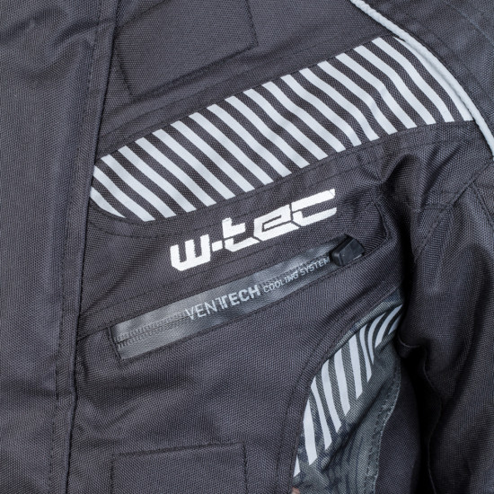 Geaca moto pentru barbati W-TEC Kamicer NF-2100, Negru/Rosu Geaca moto pentru barbati W-TEC Kamicer NF-2100, Negru/Rosu