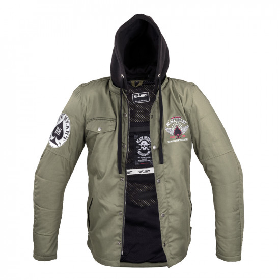 Geaca moto pentru barbati W-TEC Black Heart Hat Skull Geaca moto pentru barbati W-TEC Black Heart Hat Skull