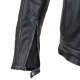 Geaca moto din piele pentru barbati W-TEC Losial, Negru Geaca moto din piele pentru barbati W-TEC Losial, Negru