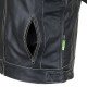 Geaca moto din piele pentru barbati W-TEC Losial, Negru Geaca moto din piele pentru barbati W-TEC Losial, Negru