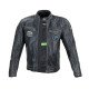 Geaca moto din piele pentru barbati W-TEC Losial, Negru Geaca moto din piele pentru barbati W-TEC Losial, Negru