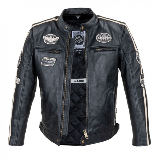 Geaca din piele pentru barbati Jacket W-TEC Makso