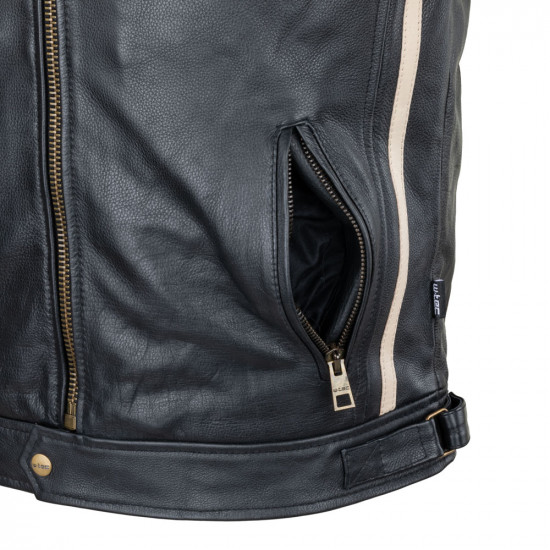 Geaca din piele pentru barbati Jacket W-TEC Makso