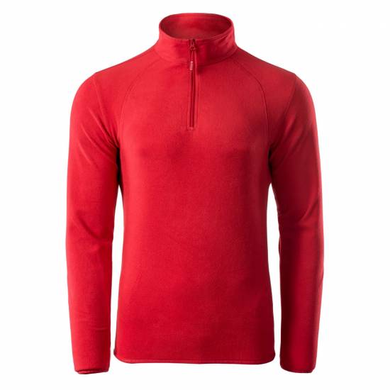 Bluza polar pentru barbati IGUANA Vilos Salsa Bluza polar pentru barbati IGUANA Vilos Salsa