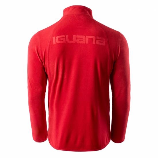 Bluza polar pentru barbati IGUANA Vilos Salsa Bluza polar pentru barbati IGUANA Vilos Salsa