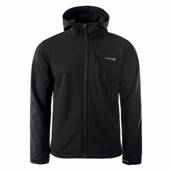 Geaca softshell barbati IGUANA Sylur II Negru