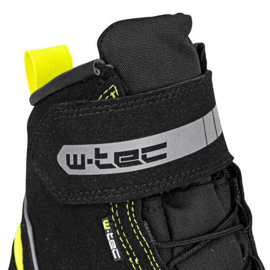 Ghete moto W-TEC Sixtreet - Negru/Gri