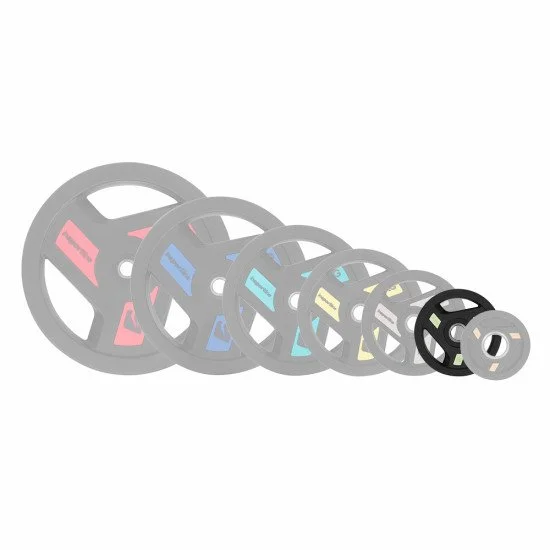 Disc greutate cauciucat inSPORTline Herk 2.5 kg Disc greutate cauciucat inSPORTline Herk 2.5 kg