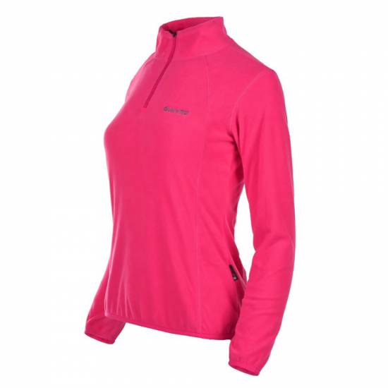 Bluza polar femei HI-TEC Lady Damer, Roz