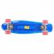 Penny Board Maronad Retro Transparent Light Up Wheels 22,Albastru Penny Board Maronad Retro Transparent Light Up Wheels 22,Albastru